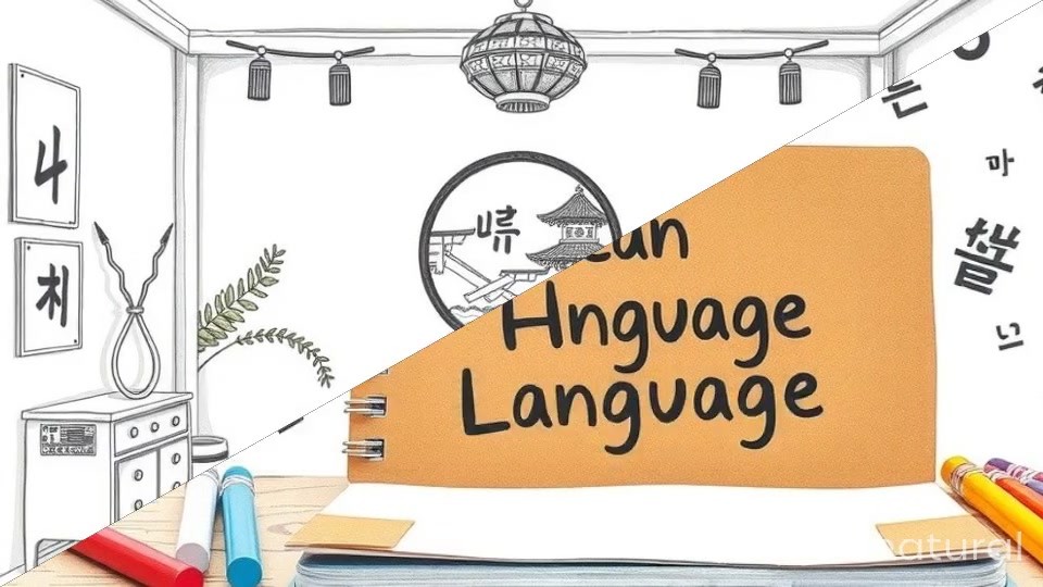 한국어 배우기 시작해요!