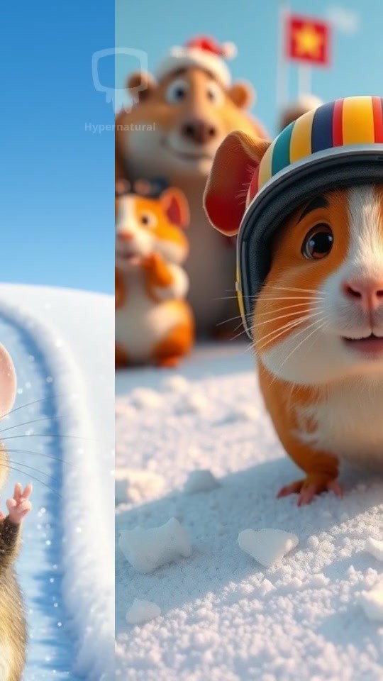 Sledding Cats: A Snowy Adventure!