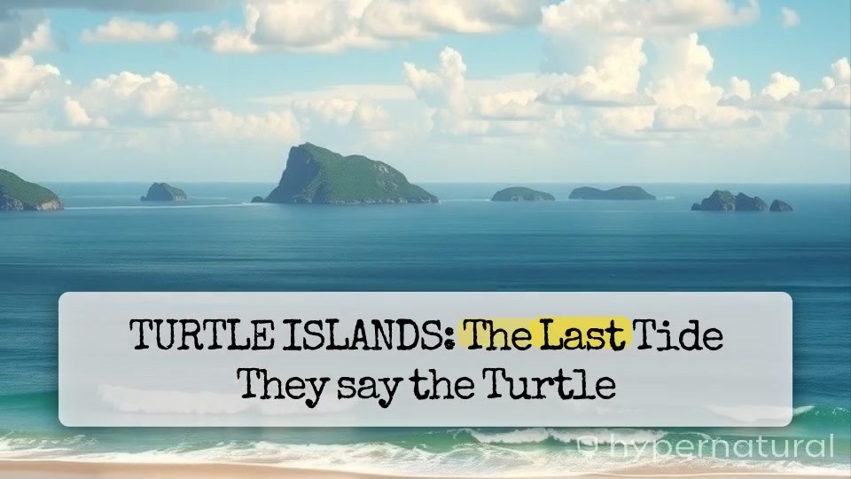 TURTLE ISLANDS: The Last Tide