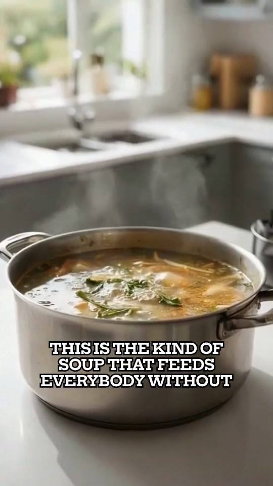 Comforting Chicken and Green Bean Soup Recipe