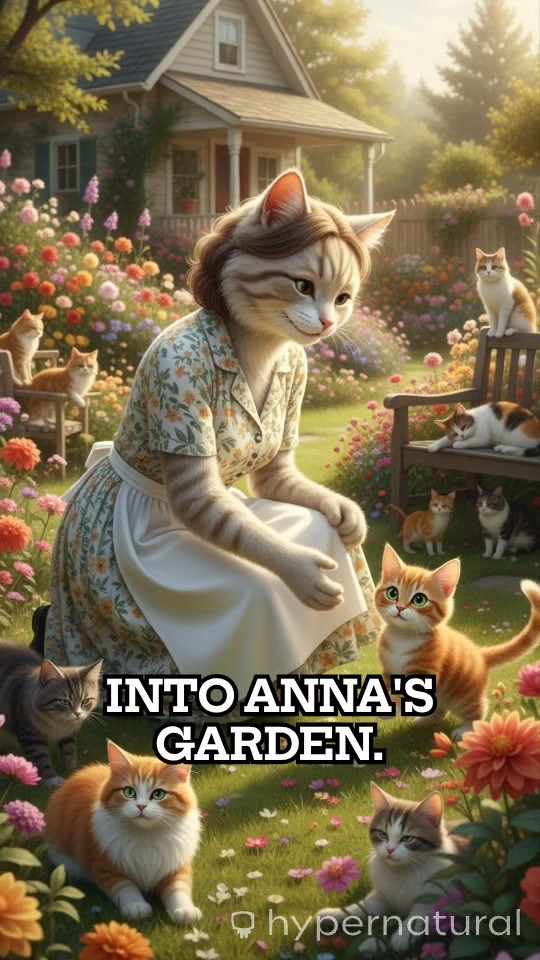 A New Friendship: The Stray Cat and the Old Lady