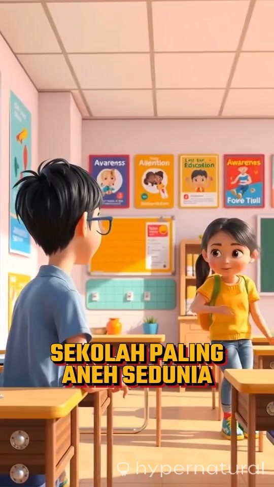 Kekonyolan di Sekolah Aneh