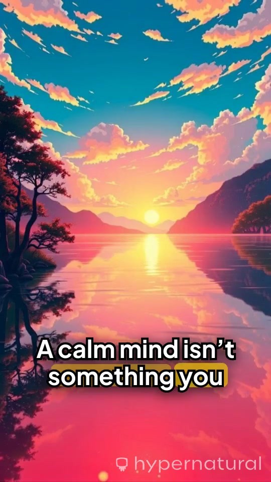 Building a Calm Mind: A Practice, Not a Destination