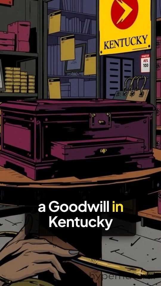 The Mystery of the Sealed Drawer: A Goodwill Haunting