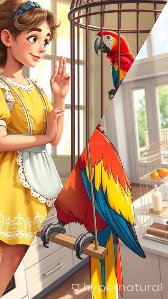 Polly the Kind Parrot!