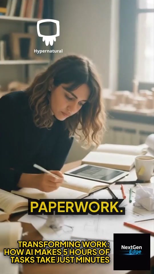 Transforming Work: How AI Makes 5 Hours of Tasks Take Just Minutes