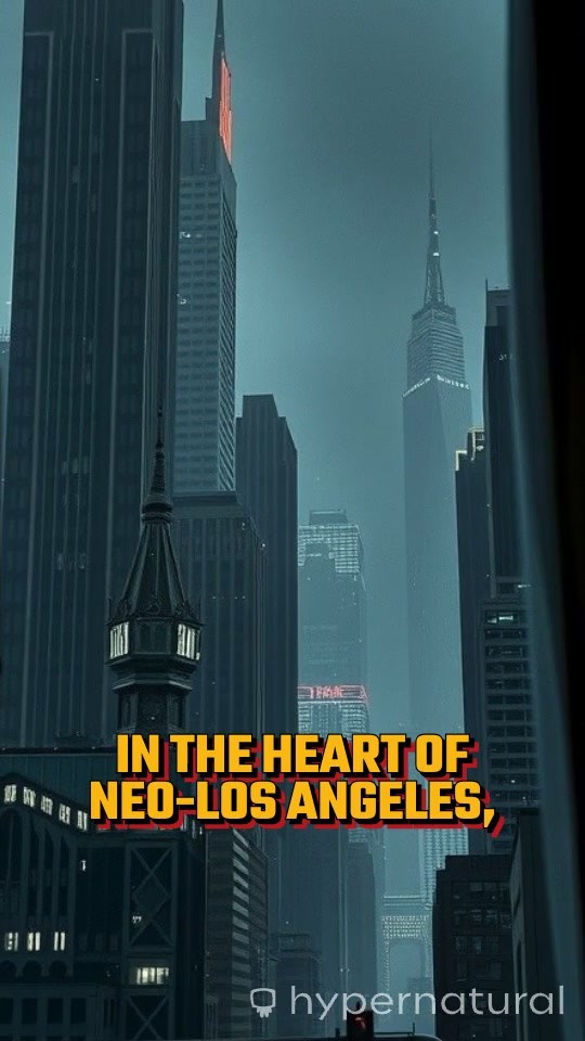 Neon Shadows: A BladeRunner Noir