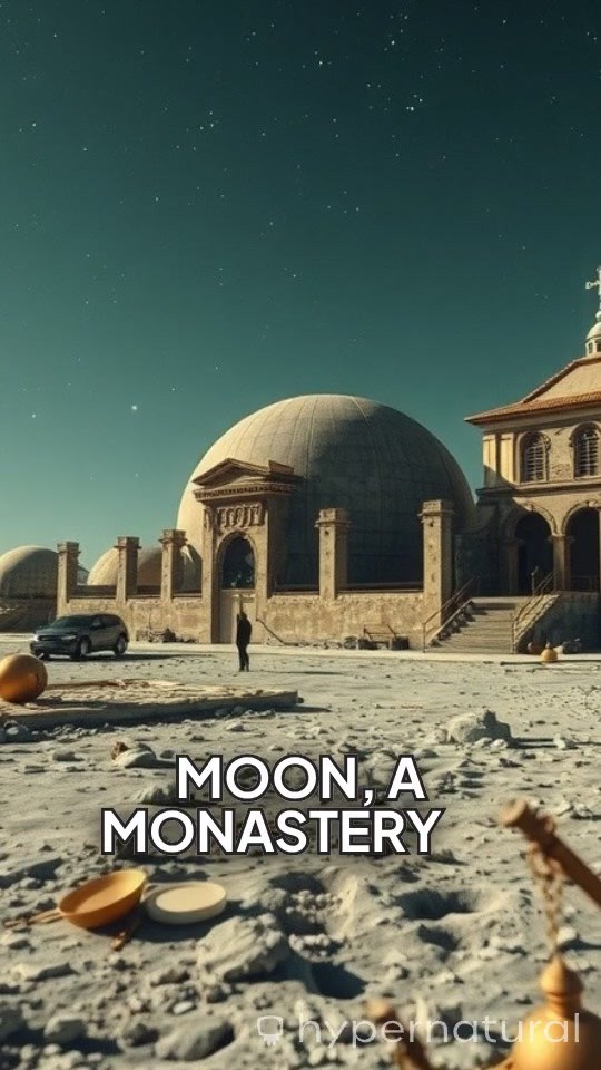 Static Patterns from a Scrap Moon Monastery