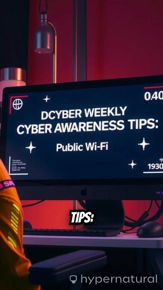 DCYBER Weekly Cyber Awareness: Staying Safe on Public Wi-Fi