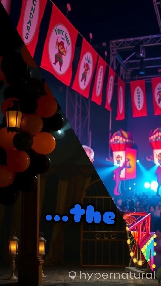 Halloween Circus at Cocktales: Step Right Up!