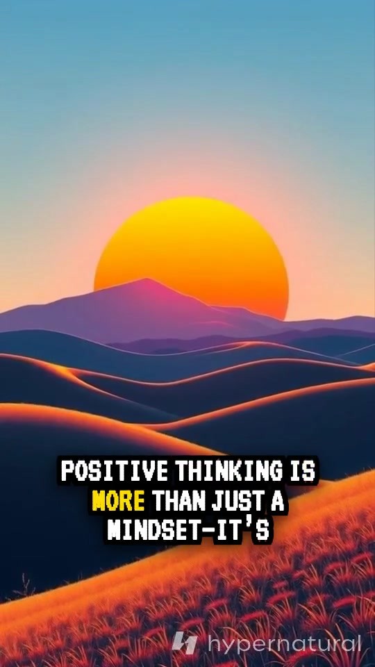 Harnessing the Power of Positive Thinking: Thrive and Inspire