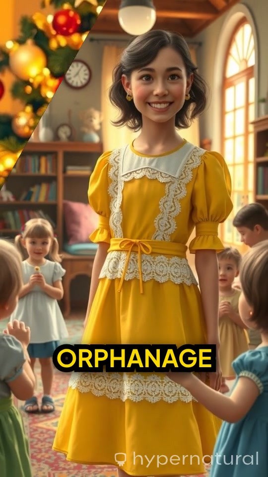 A Young Girl's Christmas Songs for Orphans