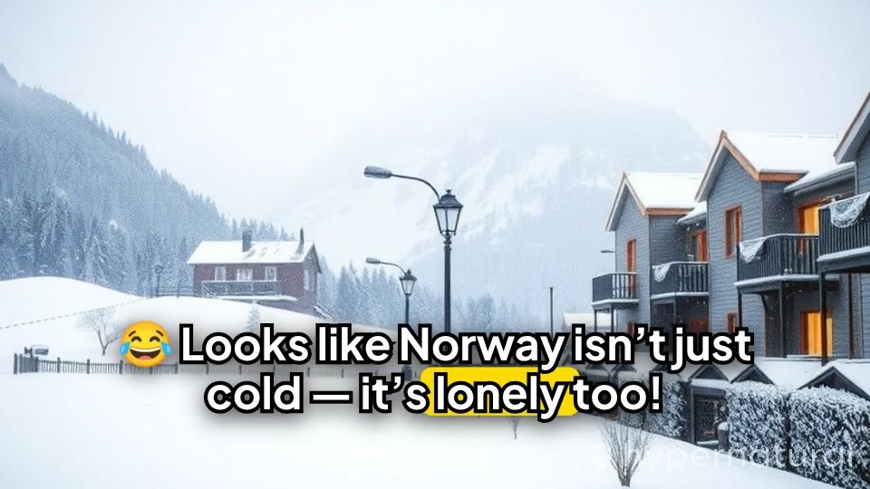 Norway's Lonely Hearts: Living Alone in the Cold!