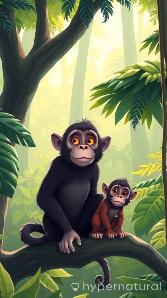 Monkey and Baby Playtime