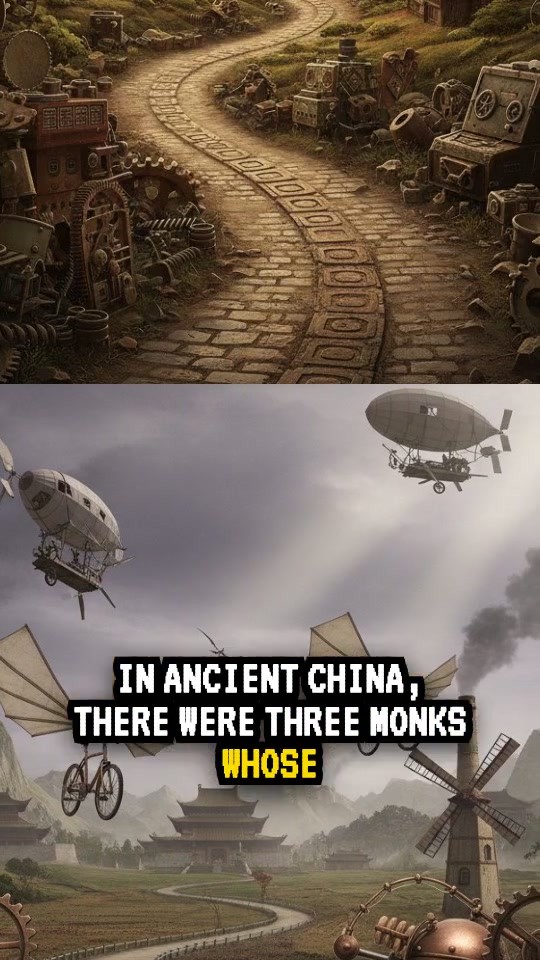 The Three Laughing Monks of Ancient China