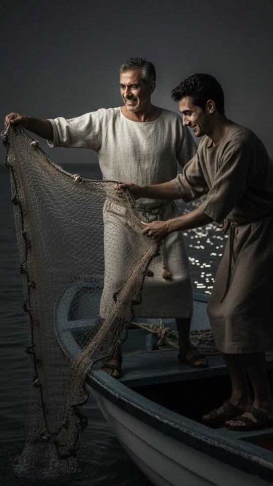 Jesus Makes Peter a Fisher of Men