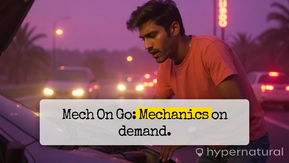 Instant Mechanic Assistance with Mech On Go