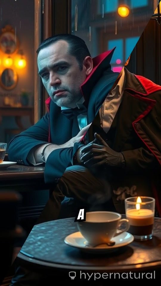 Dracula Discovers the Perfect Brew!