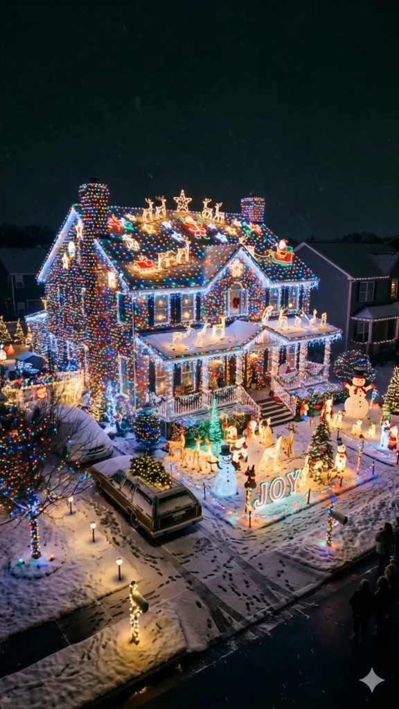 Relive the Christmas Light Wars!