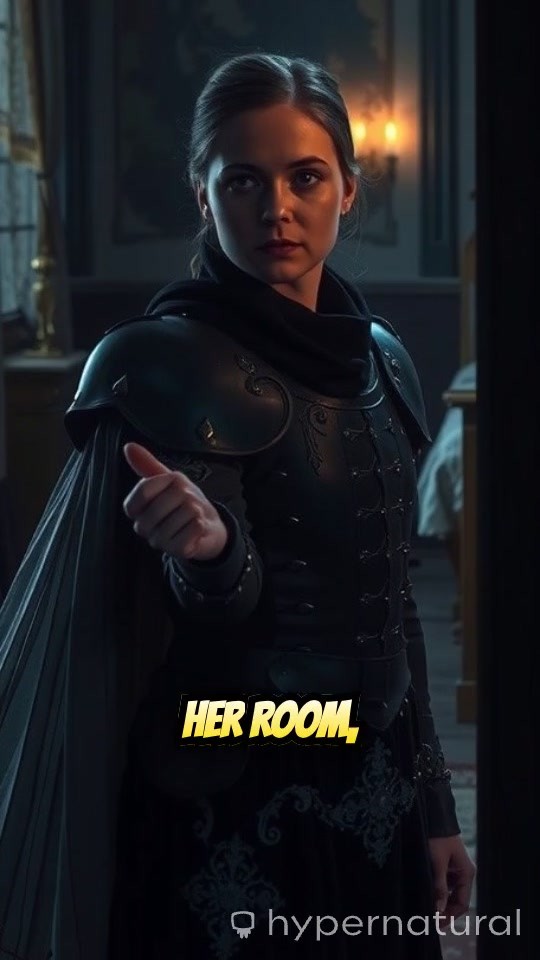 Lily's Frightening Encounter in the Dark Room