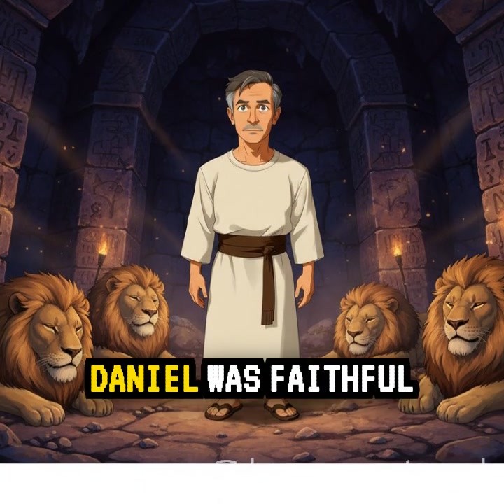 Daniel and the Lions' Den: A Faithful Prayer