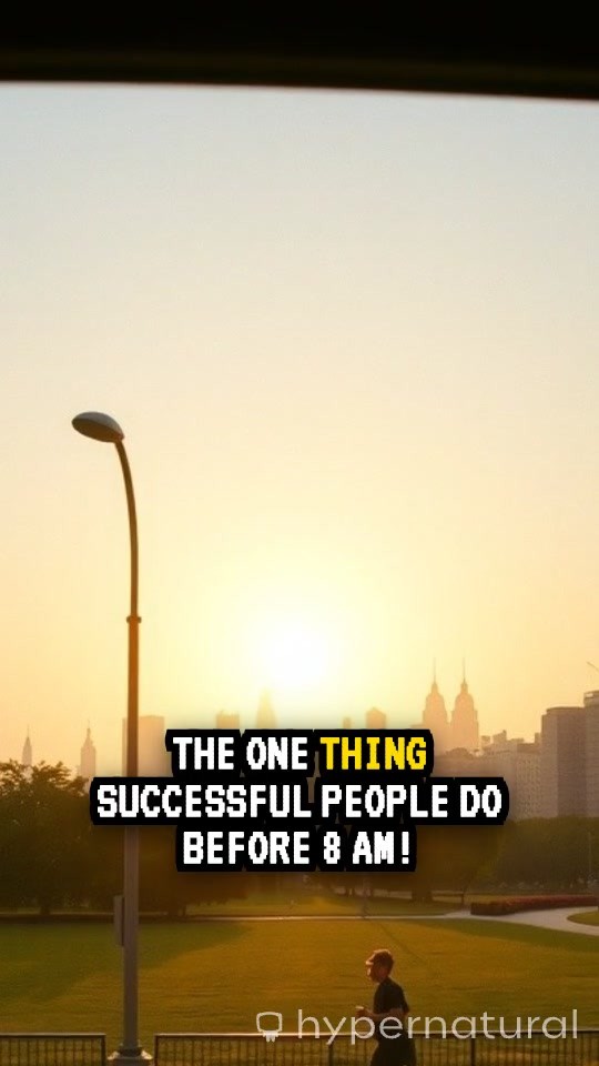 Successful people habits