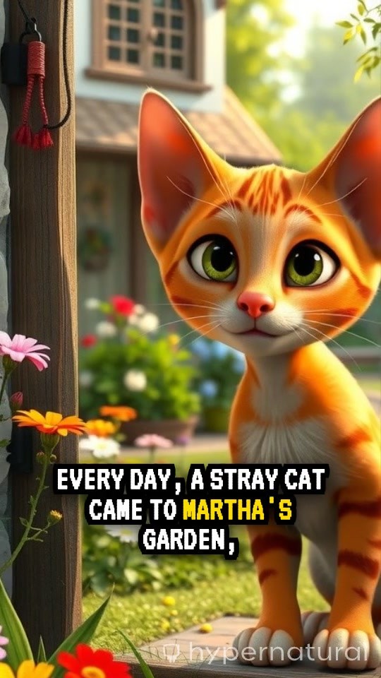 The Old Lady and the Stray Cat's Kittens