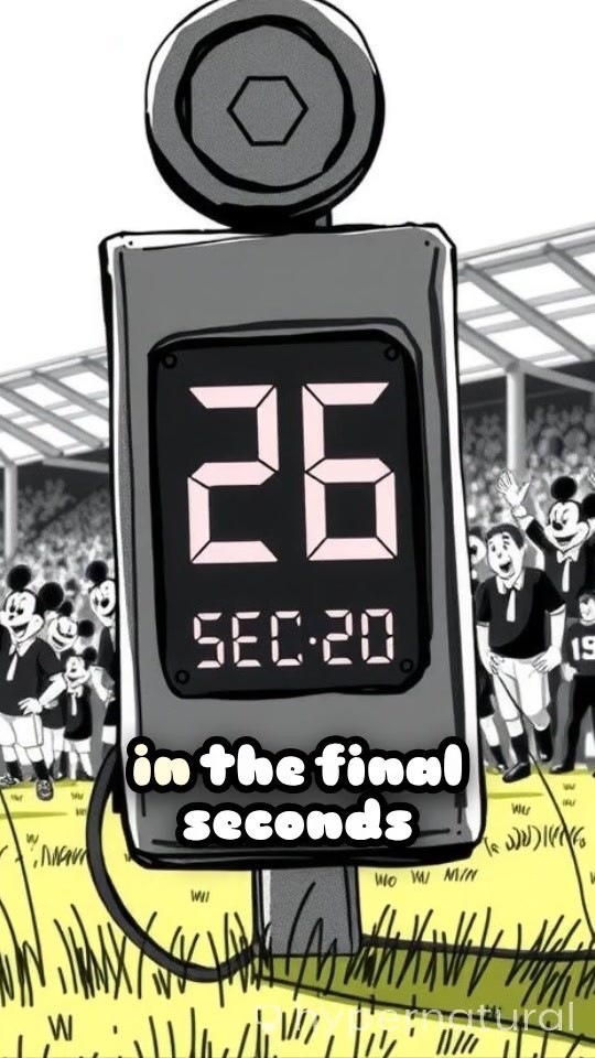 Mickey's Winning Goal in the Final Moments!