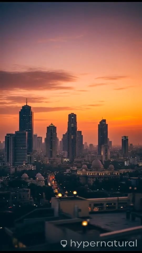 Dawn Over Kolkata: A Cinematic Skyline Symphony