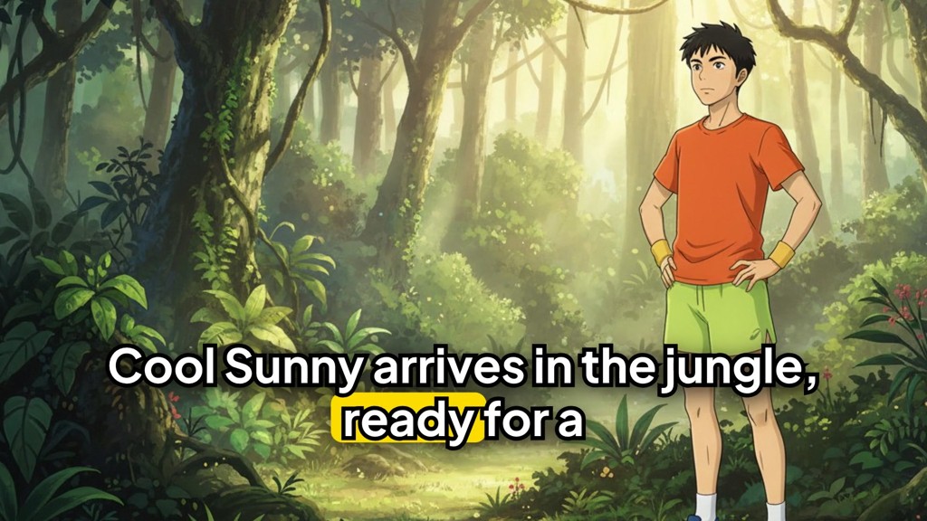 Cool Sunny's Jungle Race with Animals