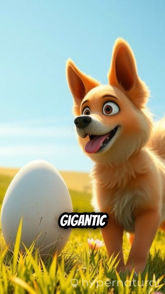 Dog vs. Ostrich: Epic Egg Battle!
