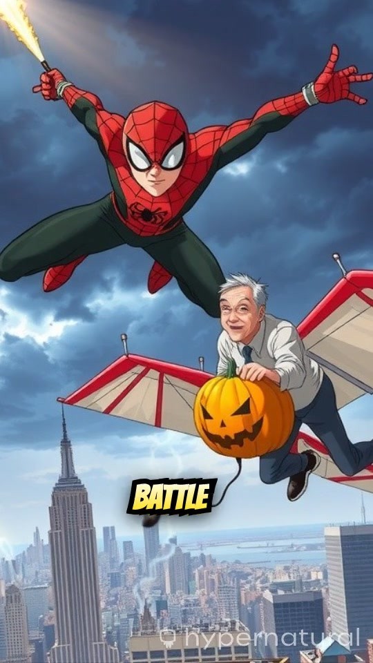 Spider-Man vs Green Goblin: Epic Showdown