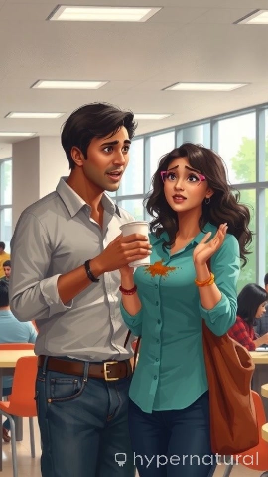 Brewing Love: A Coffee-Stained Memory