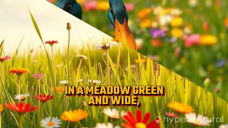 Dancing Friends in the Meadow