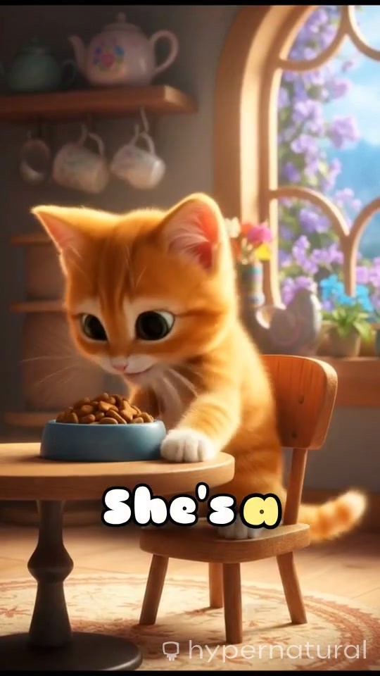 Cute Cat vs. Cucumber!