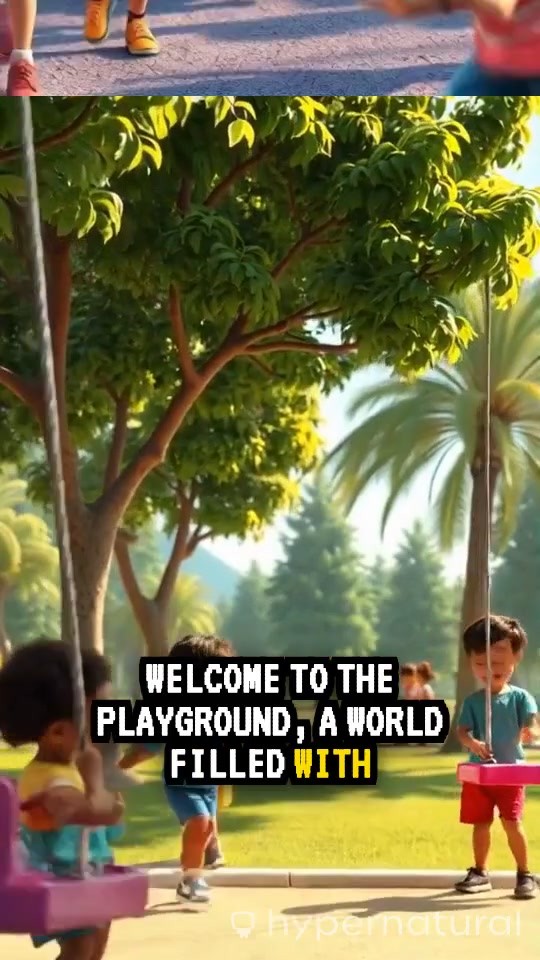 Joyful Play on the Merry-Go-Round