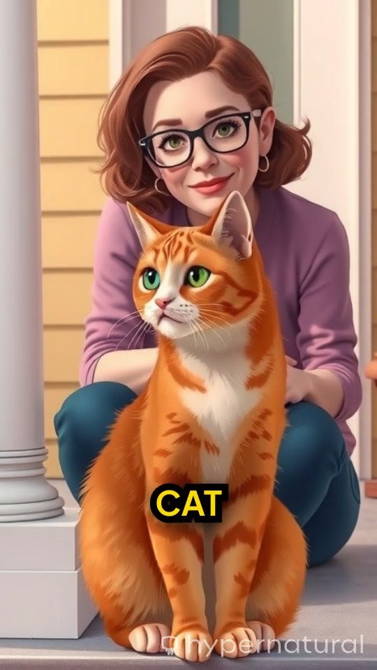 An Unexpected Friendship: The Stray Cat and the Old Lady