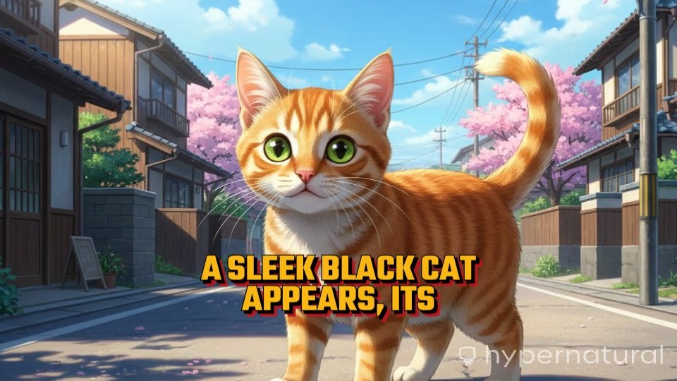 The Playful Haunt of the Black Cat