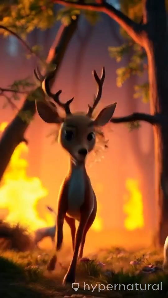 The Tiny Squirrel's Courage