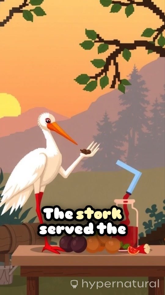 The Lesson of Equality: A Stork and Fox Tale
