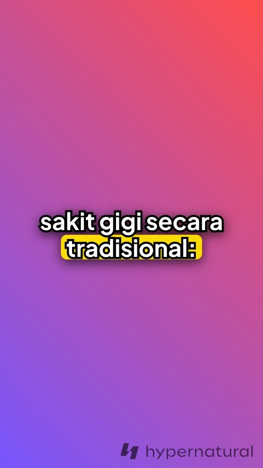 Cara Tradisional Mengatasi Sakit Gigi
