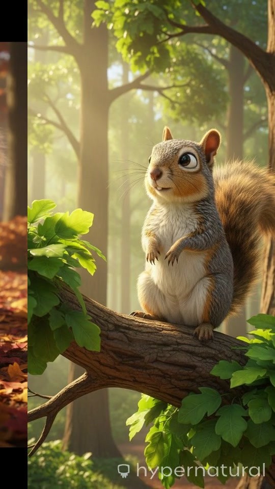 The Tale of Acorn: A Charming Squirrel Adventure