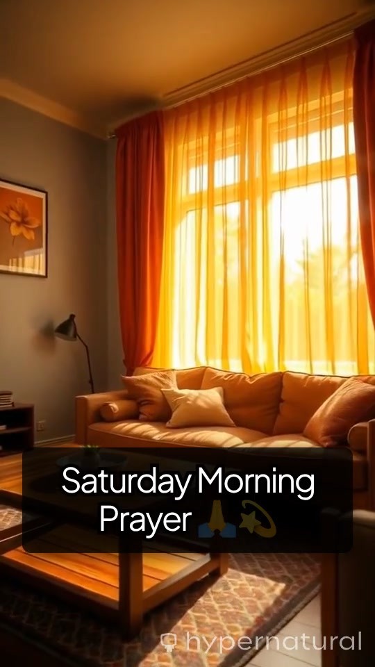 Saturday Morning Prayer for Peace and Guidance 🙏💫