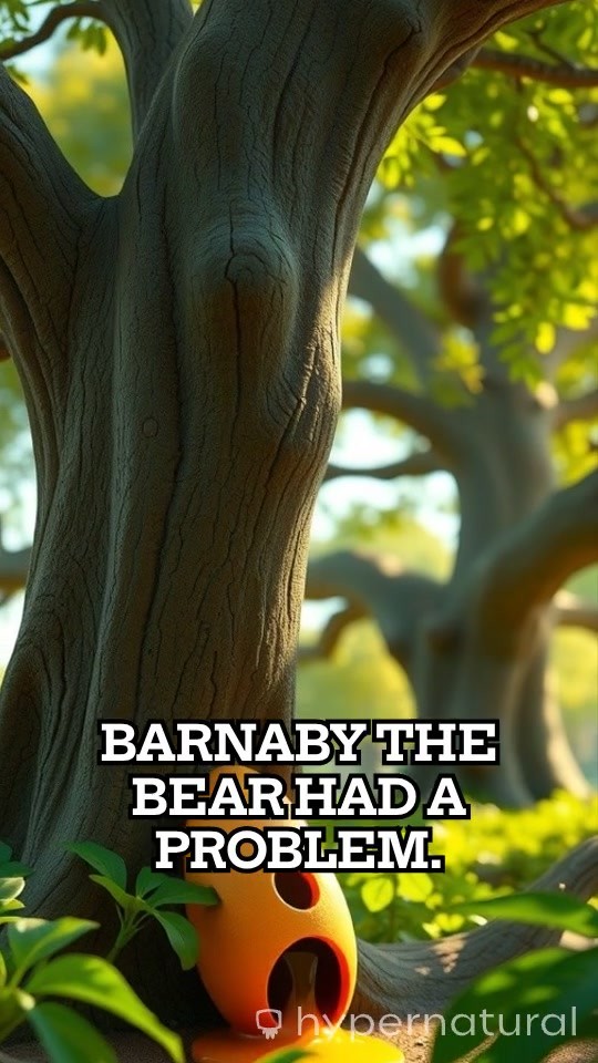 The Bear Stuck in the Tree