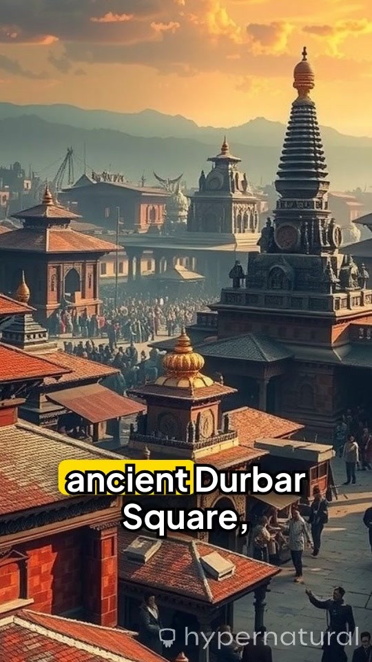 Giant Snake in Kathmandu's Durbar Square