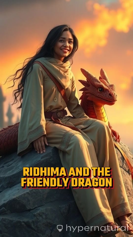 Ridhima and the Friendly Dragon