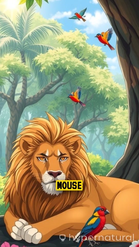 The Lion and the Little Mouse: A Gentle Jungle Adventure