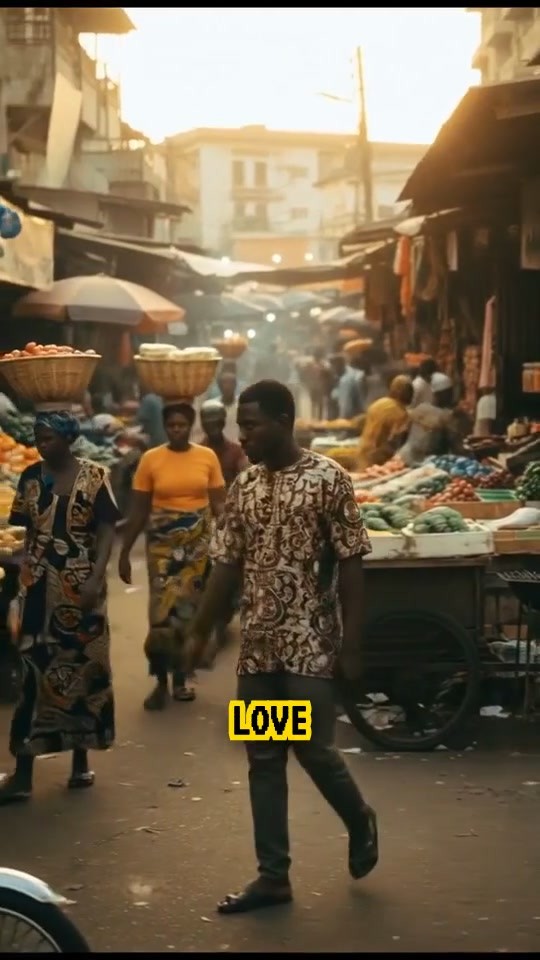 Love Blossoms Amidst Oranges in Lagos