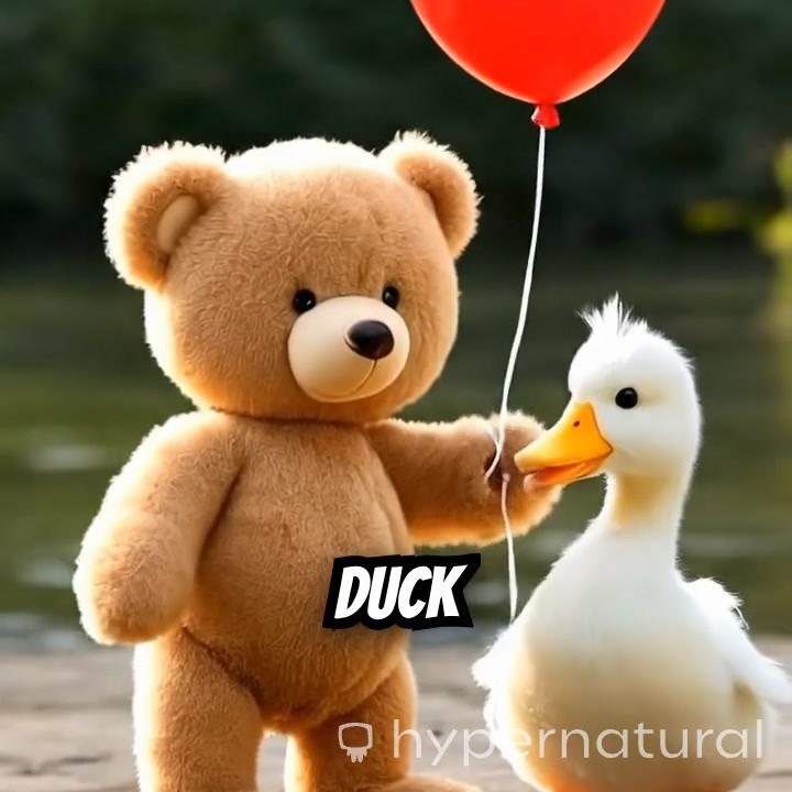 Teddy Bear and Chuckie Duck's Park Adventure