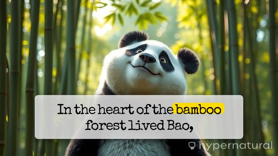 A Journey of Discovery with Bao the Panda